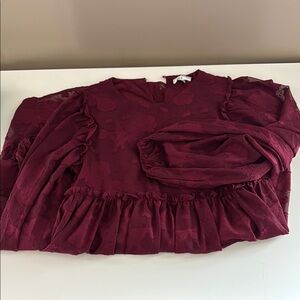 Burgundy Dress
